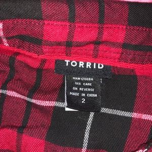 torrid Tops - Torrid flannel torrid Tops - Torrid flannel
